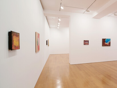 Howard Hodgkin. In The Pink, Exhibition view. Courtesu of Gagosian