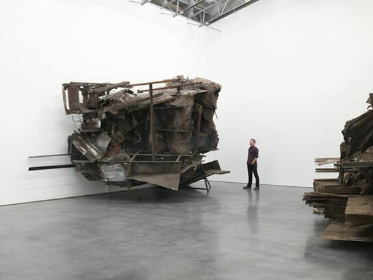 Peter Buggenhout, Caterpillar Logic II, February 28 – April 19, 2014. Installation: Gladstone Gallery, New York. Copyright Peter Buggenhout. Courtesy Gladstone Gallery, New York and Brussels