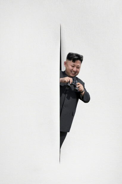 The Leader is Present. Courtesy of The McLoughlin Gallery