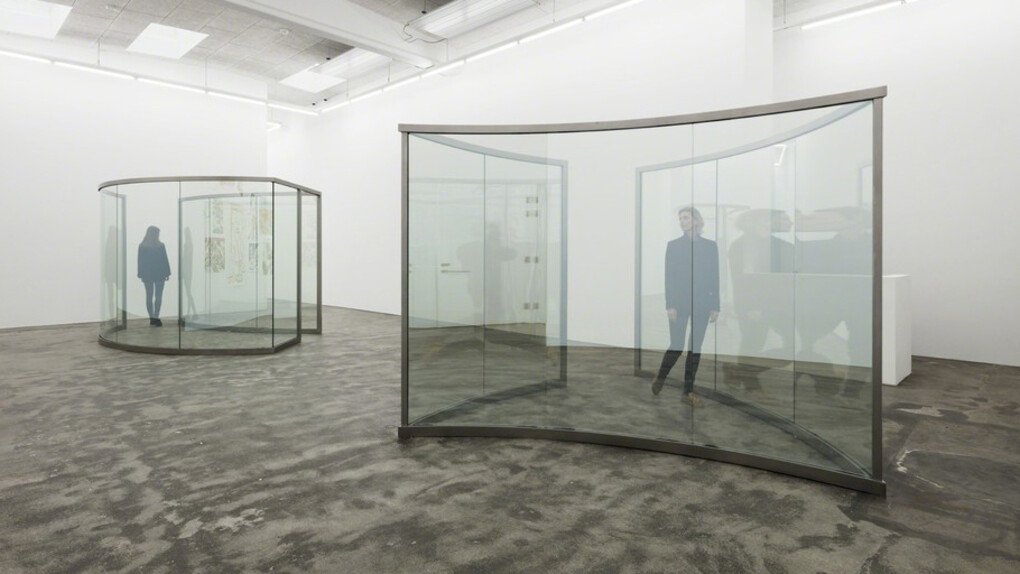 Dan Graham, Dan's World (2018). Courtesy of Galleri Nicolai Wallner and the artist. Photo: Anders Sune Berg