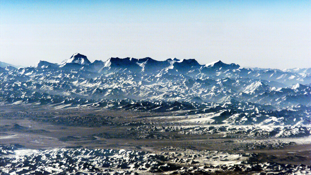 Southeast Tibetan plateau surrounded by the Himalayas. Photo: NASA 