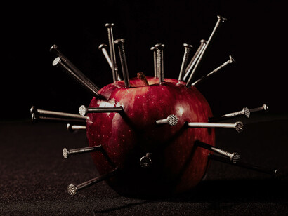 An apple represents original sin