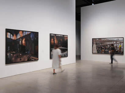 Stan Douglas, Bodies never lie, exhibition view. Courtesy of LUMA Arles