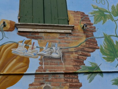 San Giovanni in Persiceto, murales, Bologna, Italia