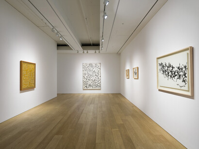 Chang Ucchin, Lee Ungno, and Suh Se Ok, exhibition view. Courtesy of Lehmann Maupin