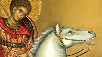 Maria Galie. 'San Giorgio a cavallo'