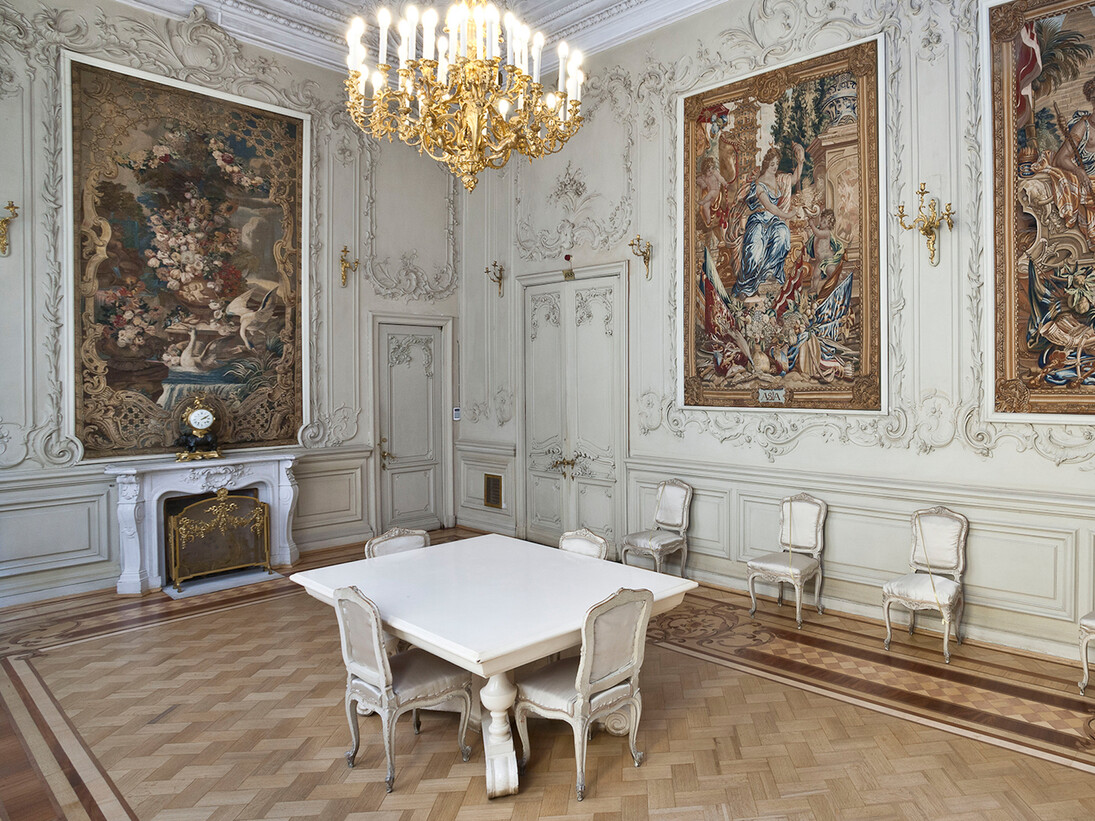 The Nevsky Suite of Rooms, Exhibition view. Courtesy of The State Hermitage Museum