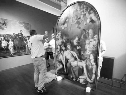 Agnolo di Cosimo, mieux connu sous le nom de Bronzino, qui est un des grands représentants du maniérisme florentin, passera la majeure partie de sa carrière au service du duc Cosme de Médicis 