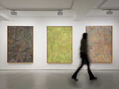 Volker Hüller, Afterparty, exhibition veiw. Courtesy of GRIMM Gallery