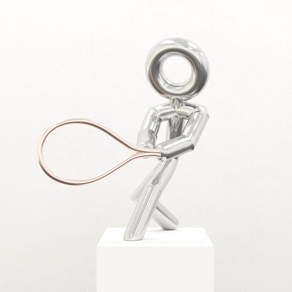 Lina Condes, Tennis player 3, 2024. Courtesy of Fremin