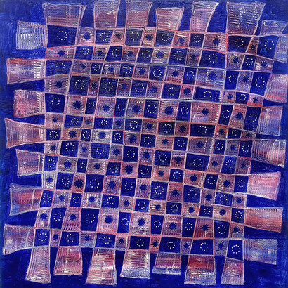 Andra Samelson, Woven dawn (detail), 2018. Courtesy of Garvey|Simon