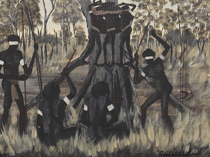 Goobalathaldin Dick Roughsey. Courtesy of Queensland Art Gallery
