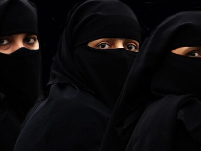 Donne con il burqa