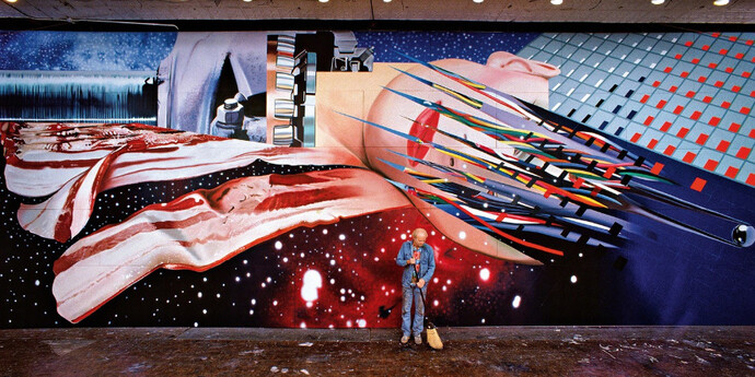 James Rosenquist. Courtesy of Museum Ludwig
