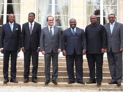 Rencontre avec des chefs d'Etat et de gouvernement africains dans le cadre de la cop 21