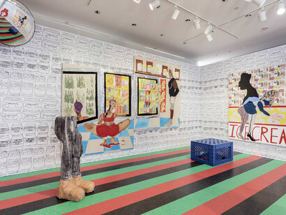 Tschabalala Self. Courtesy of Hammer Museum