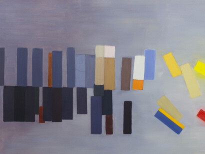 Wilhelmina Barns-Graham, Bridal Party 2, 1987. Courtesy of Waterhouse & Dodd