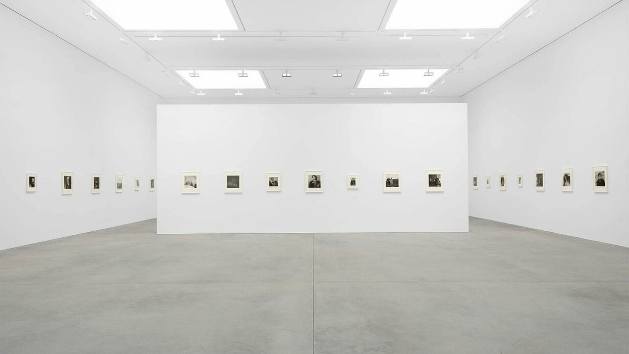Diane Arbus, Cataclysm. The 1972 Diane Arbus retrospective revisited, exhibition view. Courtesy of David Zwirner Gallery