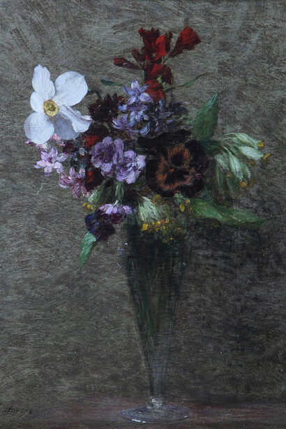 Henri Fantin-Latour, A spring bouquet, 1879. Courtesy of Fine Arts Museums