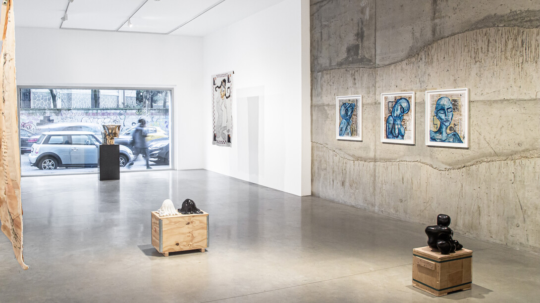 Ida Pisani, Closed eyes can see, exhibition view. Courtesy of Prometeo Gallery