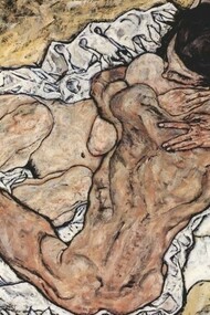 Egon Schiele, The Hug
