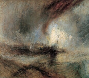 Snow Storm - Steam-Boat off a Harbour’s Mouth, 1842