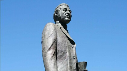 Denmark Vesey Monument in Hampton Park, Charleston, South Carolina, USA
