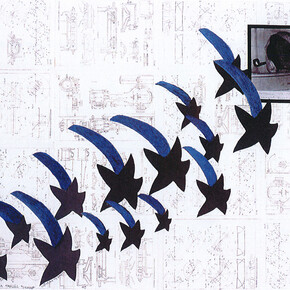 Carol Rama, Tonsure (Omaggio a Marcel Duchamp), 2002, Simonetta Sapegno Severini, Milan, © Archivio Carol Rama, Turin