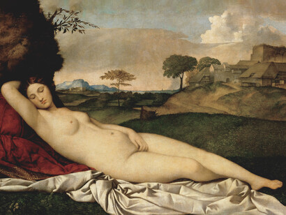 Giorgione e Tiziano, La Venere dormiente