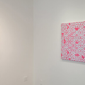Mike Vegas Dommermuth, Dizzy, exhibition view. Courtesy of Galerie XII L.A.