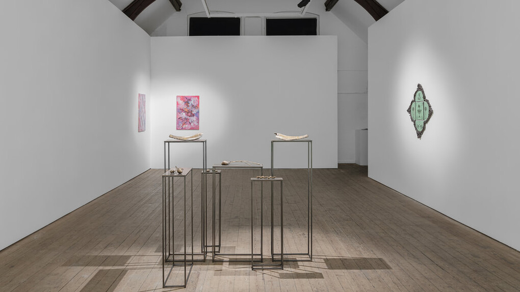 Shiraz Bayjoo, To desir, mo lamor, exhibition view. Courtesy of Copperfield Gallery