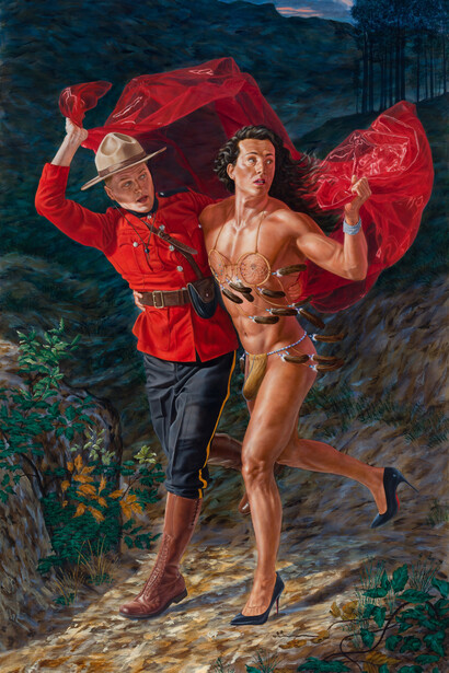 Kent Monkman, The storm, 2021. Courtesy of Denver Art Museum