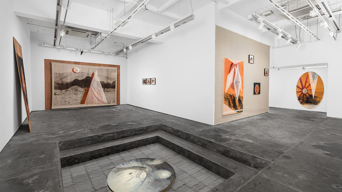 Radhika Khimji, The line is time, exhibition view. Courtesy of Experimenter