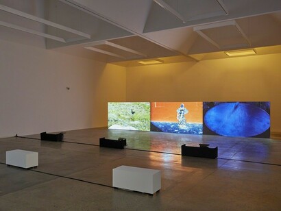 Mother Drum, Exhibition view. Courtesy of Kayne Griffin Corcoran