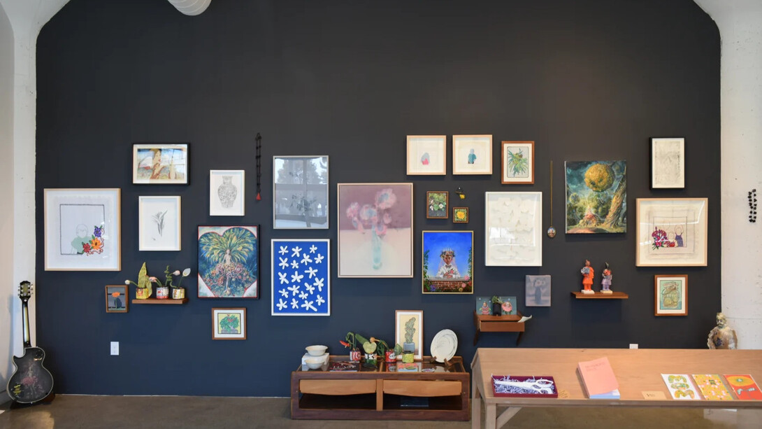 Various artists, Where have all the flowers gone, exhibition view. Courtesy of Catharine Clark Gallery