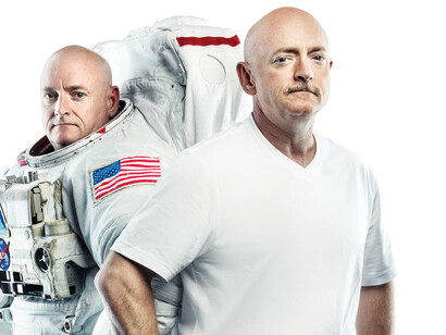 I gemelli Mark e Scott Kelly