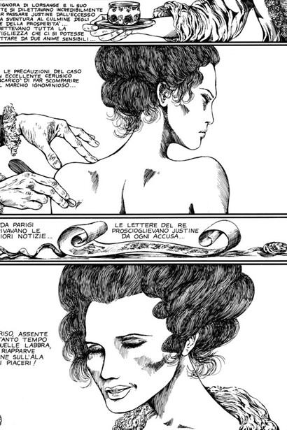 Le altre donne di Crepax 4 - Justine di Sade 1979