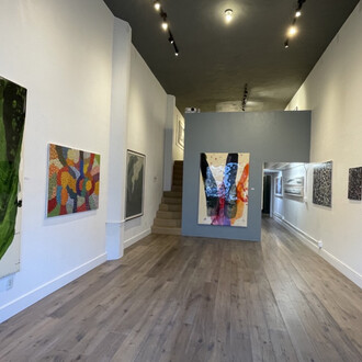 Abstraction in Perspective, 2023, installation view. Courtesy of Pablo Bogdan Gallery, Los Angeles