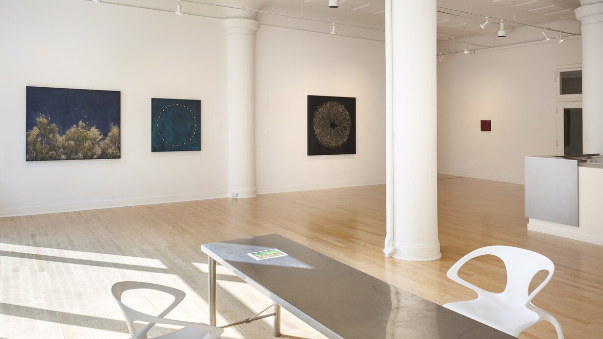 Mayme Kratz, To know the dark, exhibition view. Courtesy of Dolby Chadwick Gallery