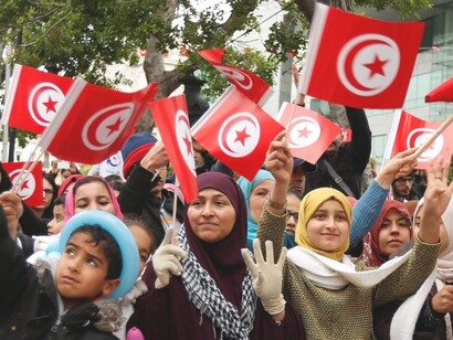 La « Révolution du Jasmin »,  en Tunisie
