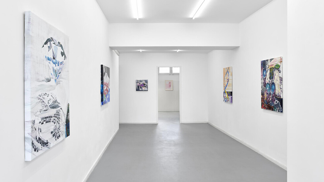 Fabio Romano, Nur nichts laues! (Nothing tepid!), exhibition view. Courtesy of Galleria Rizzuto