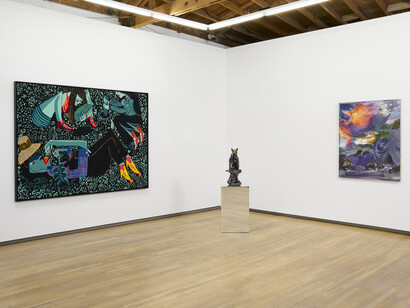 Various artists, Midnight gardens, exhibition view. Courtesy of Nazarian / Curcio 
