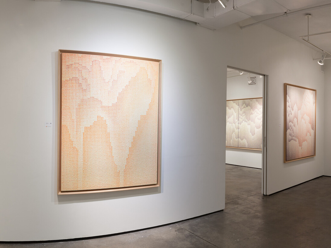 Kim MinJung. Building Mountains, exhibition view. Courtesy of JanKossen Contemporary