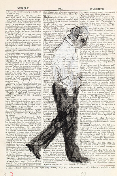 Second Hand Reading, 2013, Courtesy William Kentridge, Marian Goodman Gallery, Goodman Gallery and Lia Rumma Gallery
