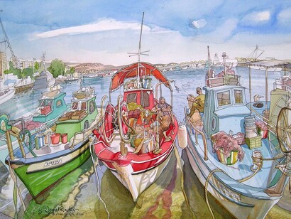 Boats, 2006, Spyros Demetriades