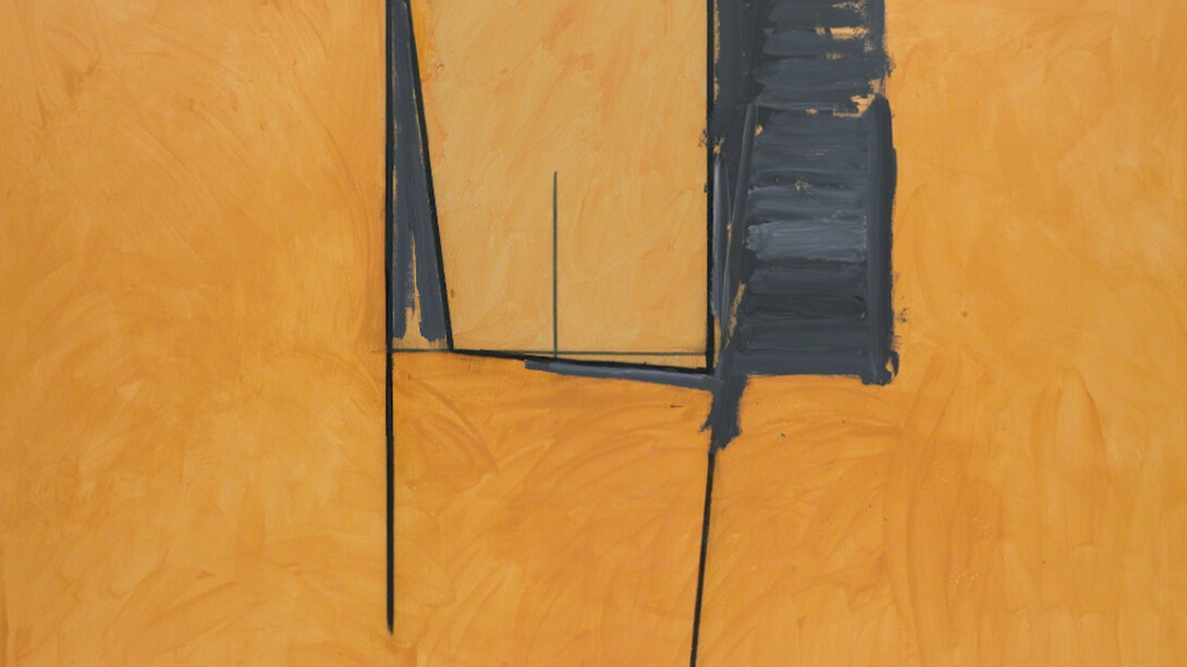 Robert Motherwell, The Mexican Window, 1974. Courtesy of Bernard Jacobson Gallery