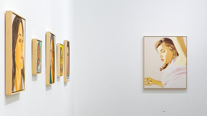 David Salle. Courtesy of Galería Javier López & Fer Francés