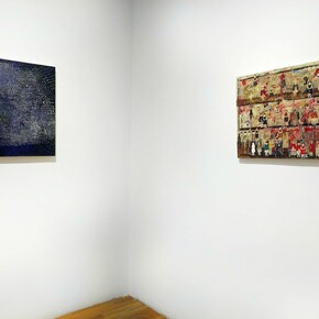 Regrouping, Exhibition view. Courtesy of Edward Thorp Gallery
