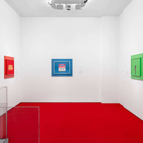 Taryn Simon, The game, vue d’exposition. Avec l’aimable autorisation de la galerie Almine Rech