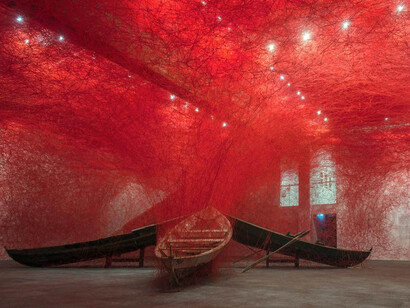 Chiharu Shiota. Courtesy of KODE